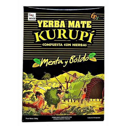 Kurupi Compuesta Especial  Mate Tee aus Paraguay (500g) - fit and life shop