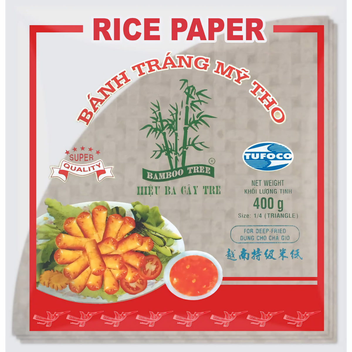 BAMBOO TREE - Reispapier Dreieck (400G) - fit and life shop