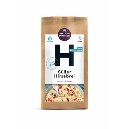 Antersdorfer - Die Bio-Mühle Bio Süßer Hirsebrei (6x150g) - fit and life shop