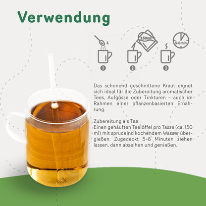 Bio Earl Grey Tee von TASTY-POTT in Dose, mit Bergamotte, zeigt die Tee-Dose und den Tee in einer eleganten Verpackung