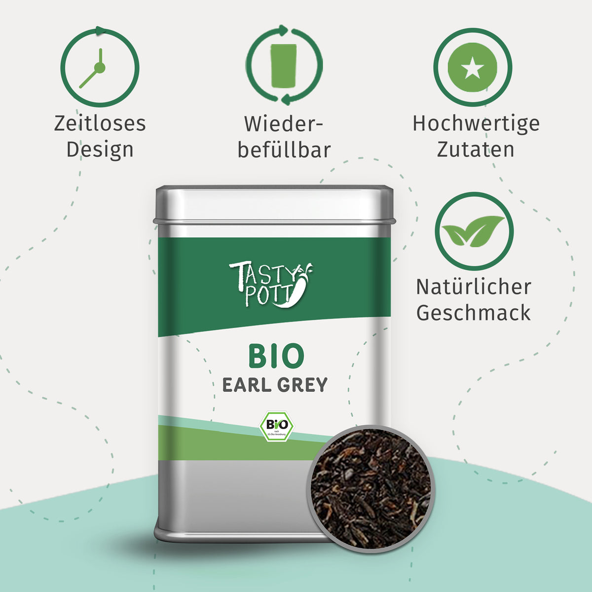 Tasty Pott Bio Earl Grey Tee - im Beutel — Abbildung 5