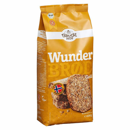 Bauckhof Wunderbrød gold 600g - fit and life shop