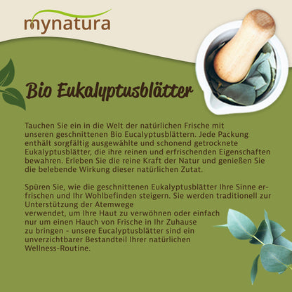 Mynatura Bio Eukalyptusblätter geschnitten und getrocknet – in verschiedenen Größen — Abbildung 3