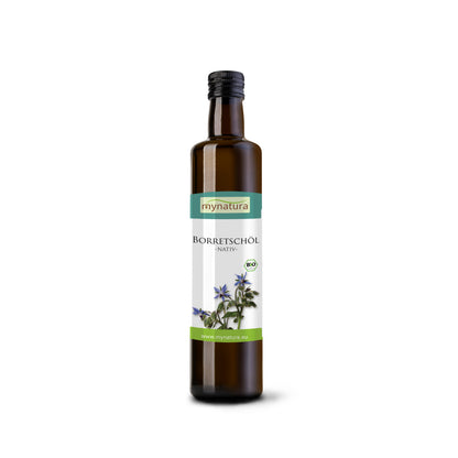 Mynatura Bio Borretschöl – kaltgepresstes Pflanzenöl 250ml
