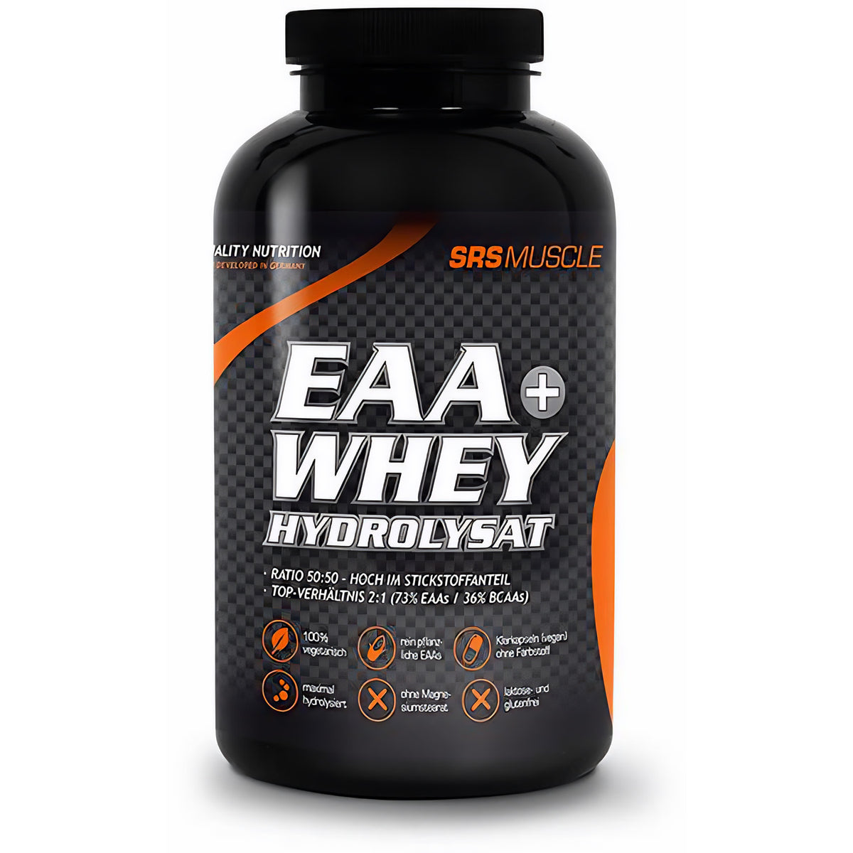 SRS Sporternährung SRS EAA + Whey HYDROLYSAT - 180 Kapseln pro Dose