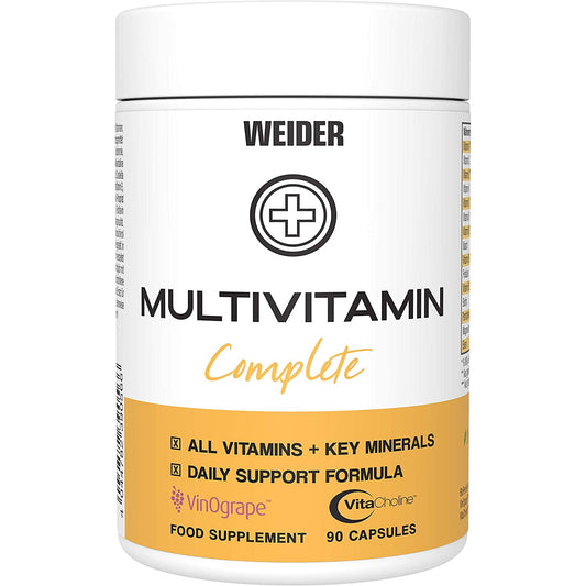 Weider Multivitamin Complete A-Z Premium Komplex - ab 90 Kapseln / Dose