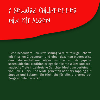 Tasty Pott Scharfer 7 Gewürze Chilipfeffer mit Algen - im Beutel — Abbildung 4