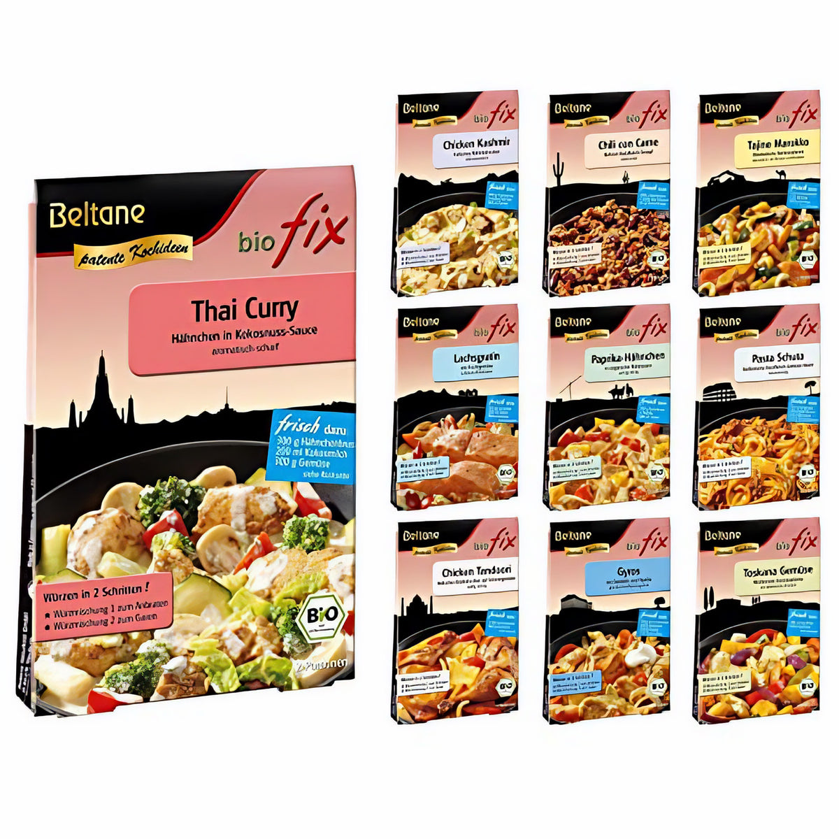 Beltane biofix Bio "Kulinarische Weltreise" - 10x2 Portionen