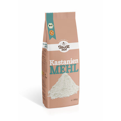 Bauckhof Bio Kastanienmehl glutenfrei 350g - fit and life shop