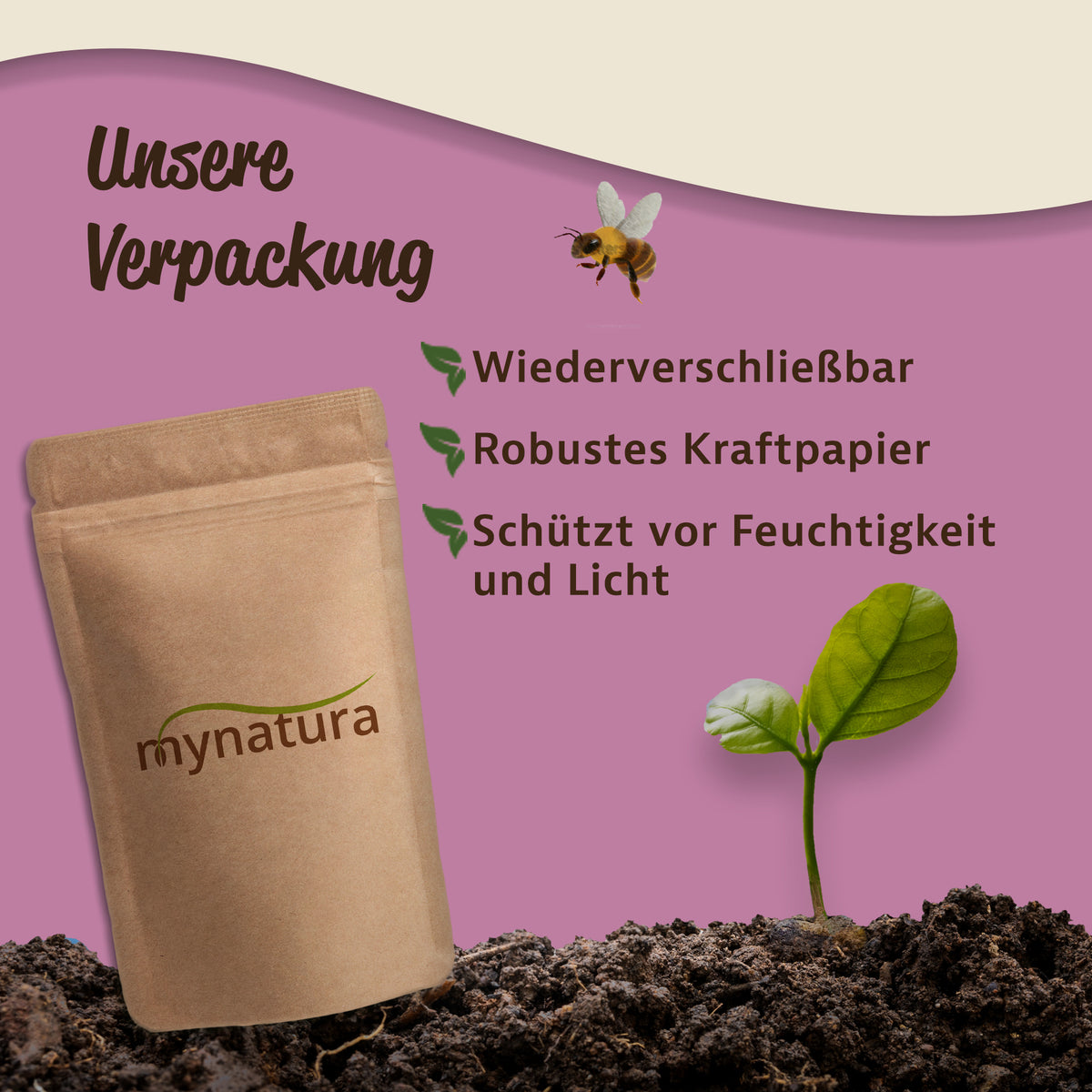 Mynatura Bienenweide Halbschatten & Schattenbereich - 50g — Abbildung 6