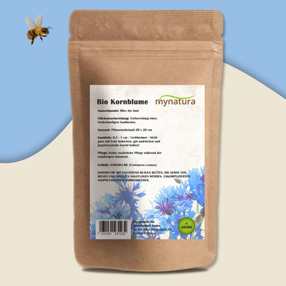 Mynatura Bio Kornblume Saatgutmischung - 4g — Abbildung 3