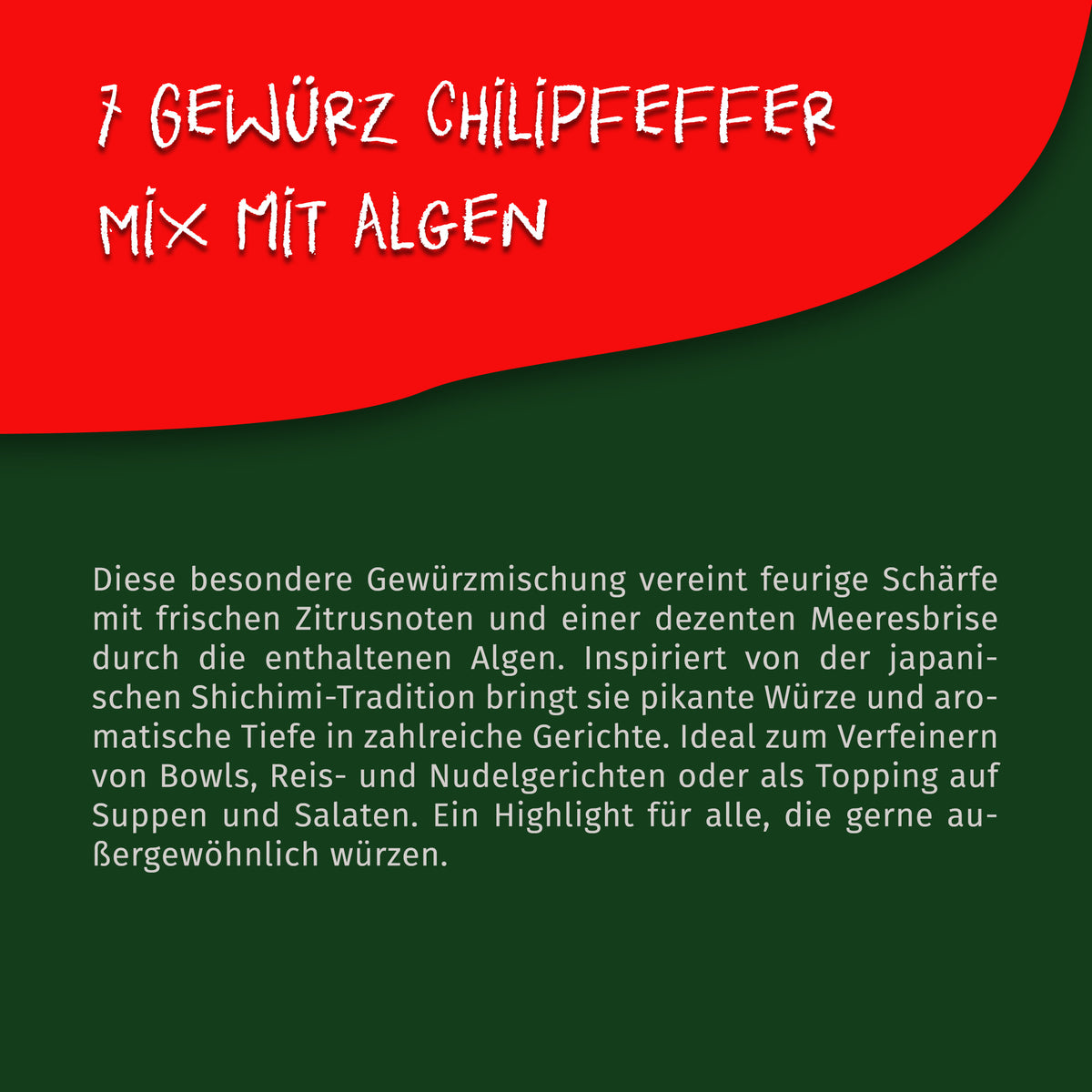 Tasty Pott 7 Gewürz Chilipfeffer mit Algen - im Beutel — Abbildung 4