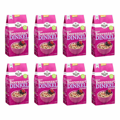 Bauckhof Bio Dinkelmüsli Beerenzart 425g - fit and life shop