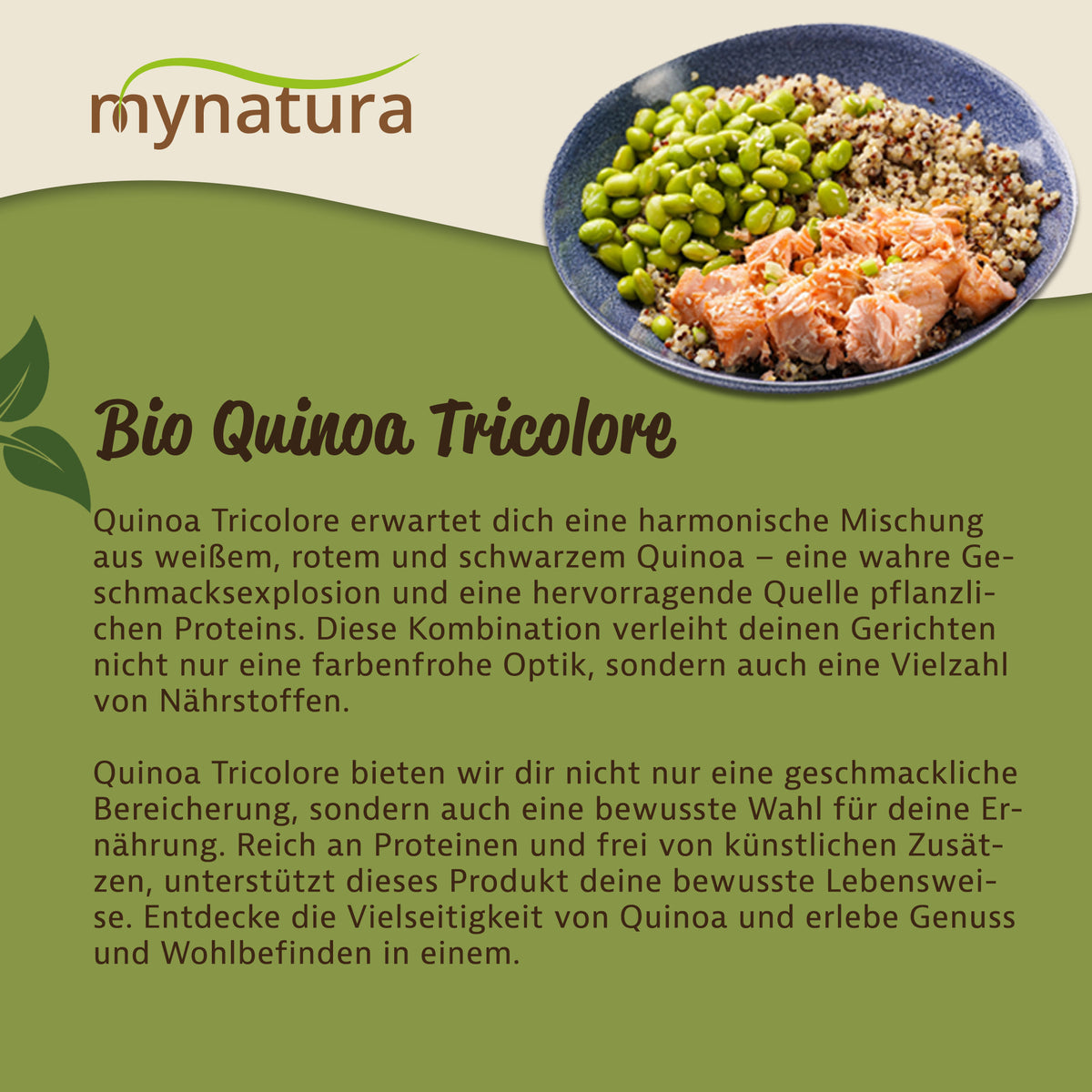 Mynatura Bio Quinoa Tricolore - 1kg — Abbildung 3