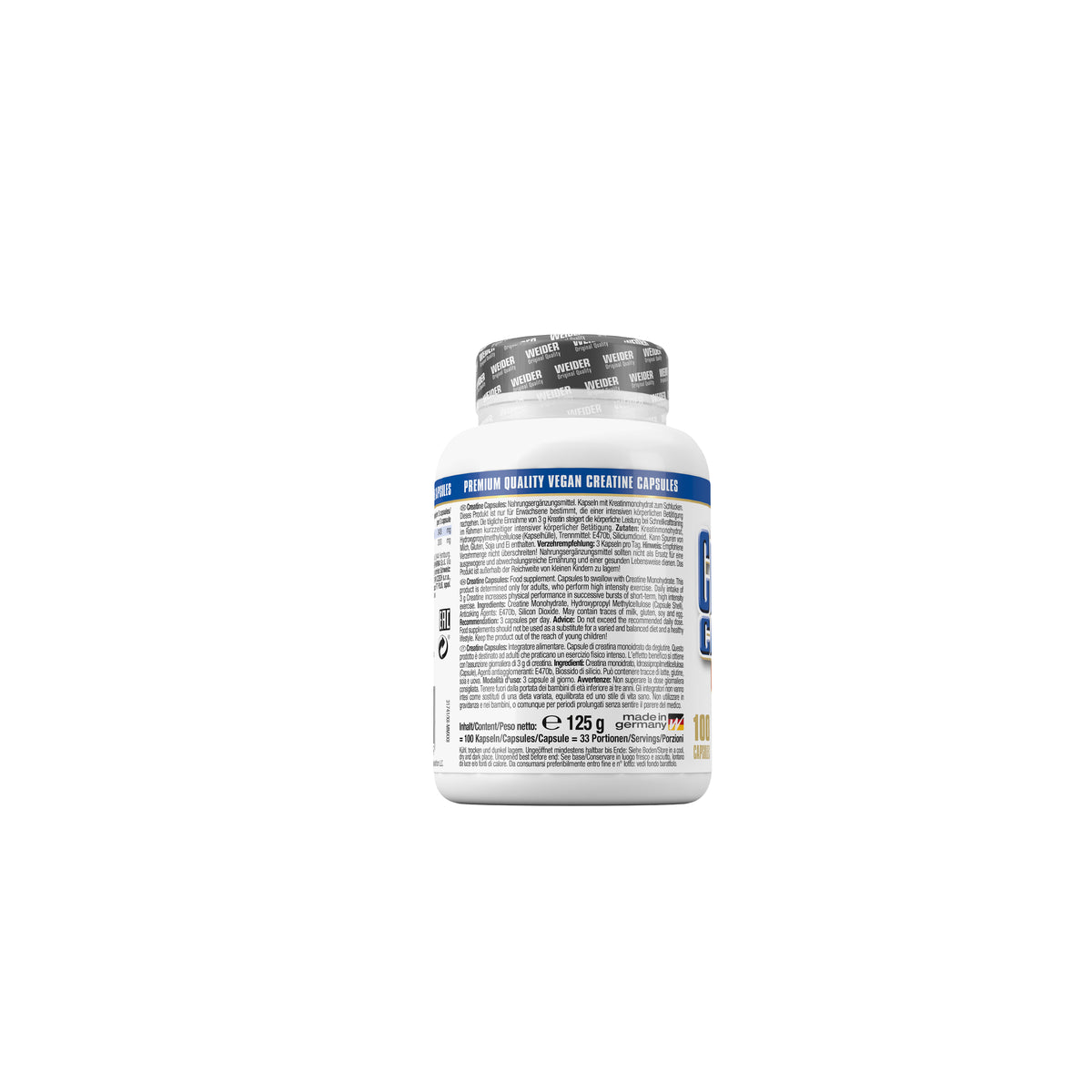 Weider Creatine (100 Stück) - fit and life shop