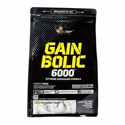 Olimp Gain Bolic 6000 Weight Gainer in 1000g, verschiedene Geschmäcker, Pulver für Muskelaufbau und Gewichtszunahme