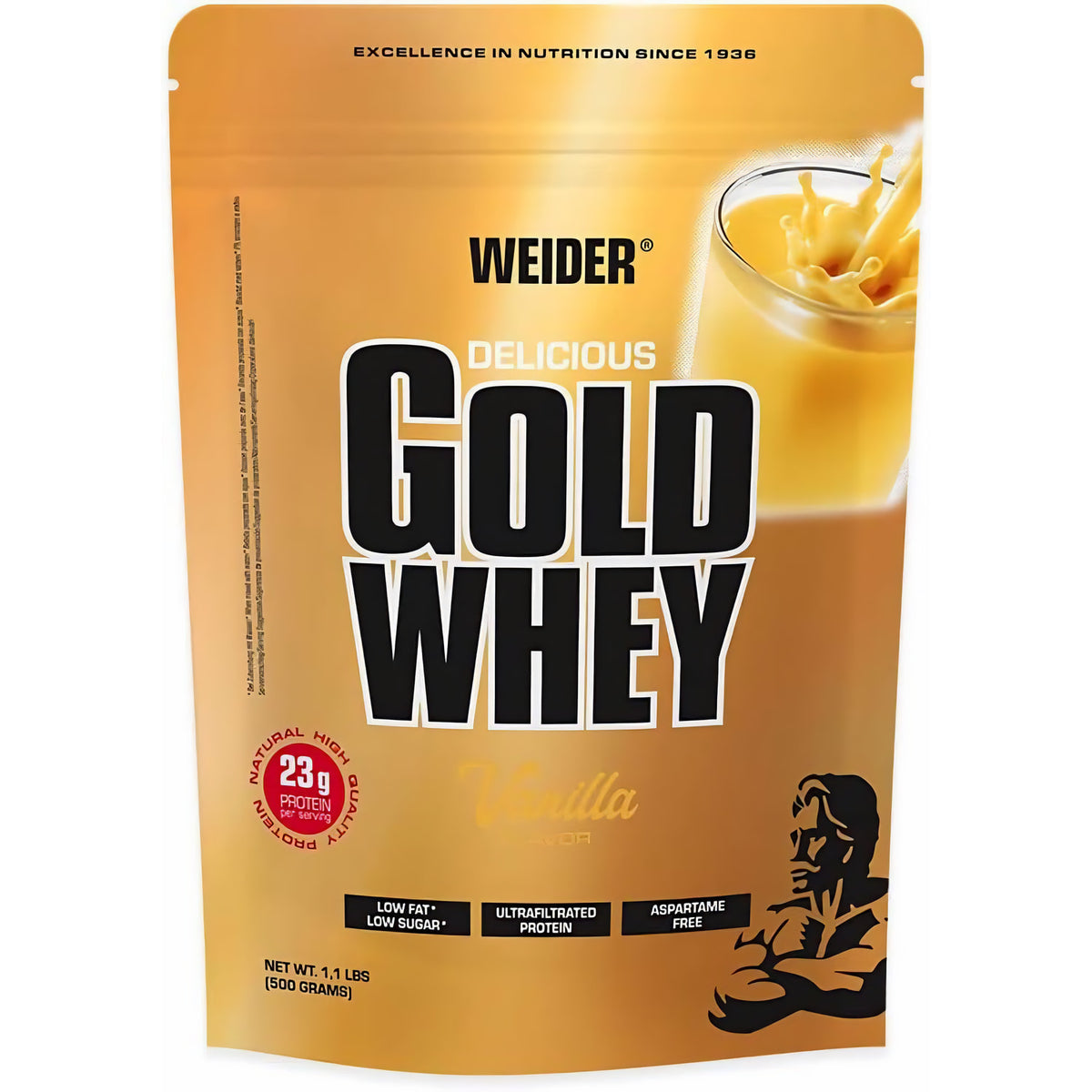 Weider Delicious Gold Whey Protein (2000g Beutel) - fit and life shop