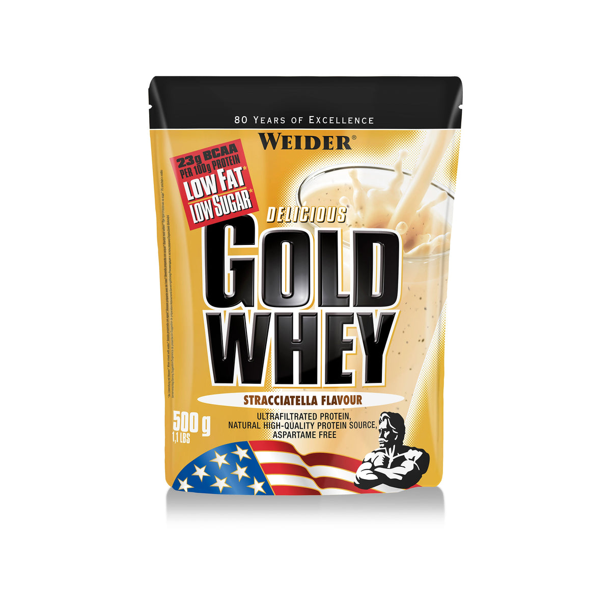 Weider Delicious Gold Whey Protein (2000g Beutel) - fit and life shop