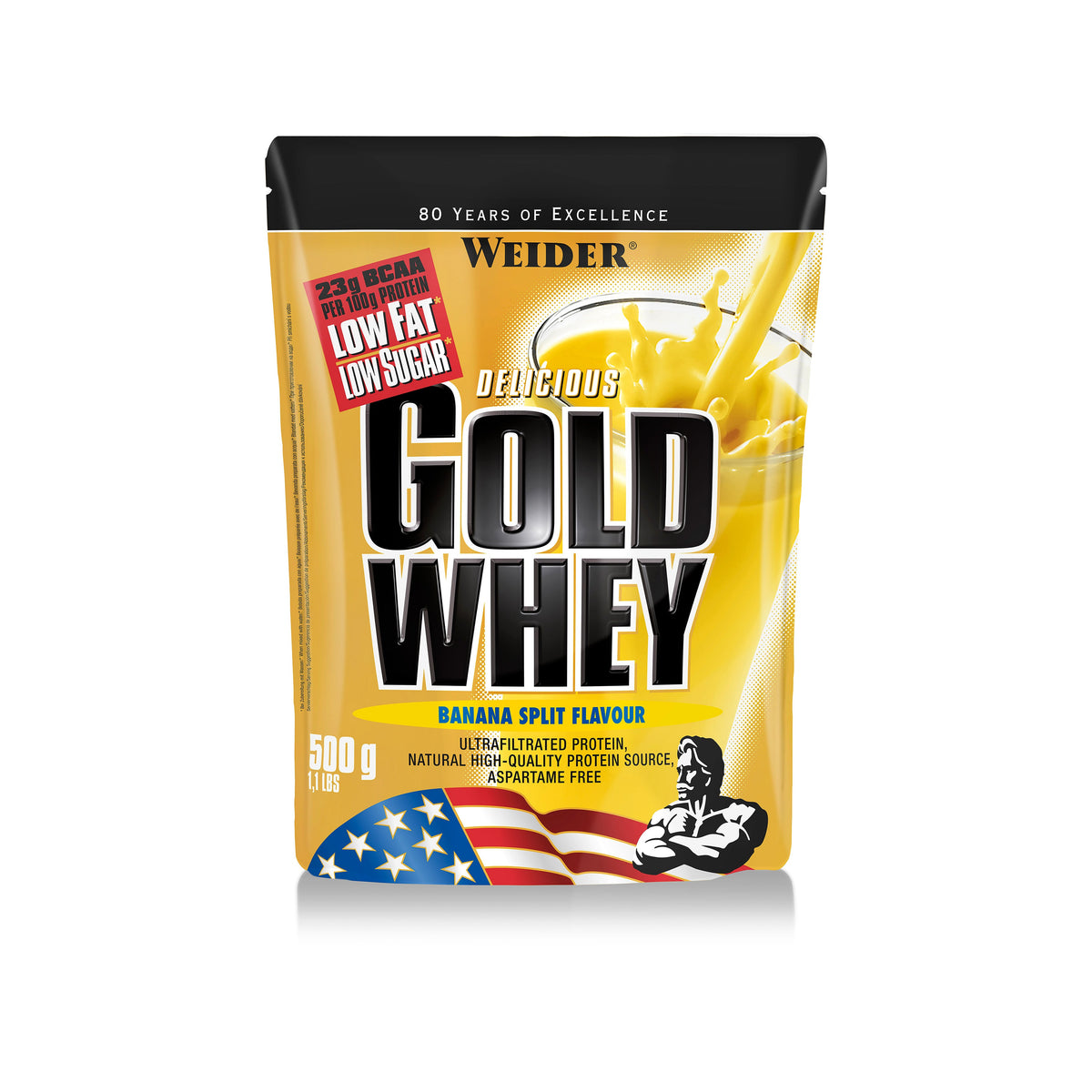Weider Delicious Gold Whey Protein (2000g Beutel) - fit and life shop
