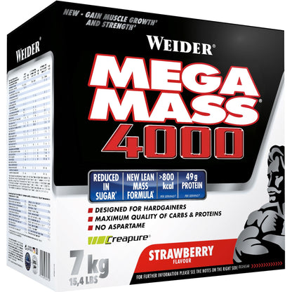 Weider Giant Mega Mass 4000, 7000g Vorratskarton - fit and life shop