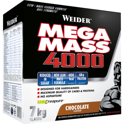 Weider Giant Mega Mass 4000, 7000g Vorratskarton - fit and life shop