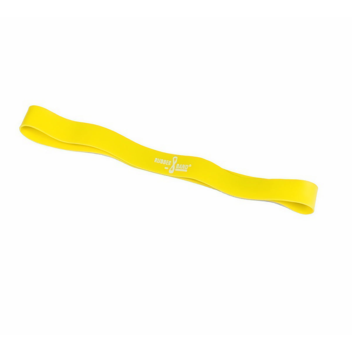 Dittmann® Gummiband in leichter Stärke, Fitnesszubehör, flexible Trainingshilfe, auf weißem Hintergrund.