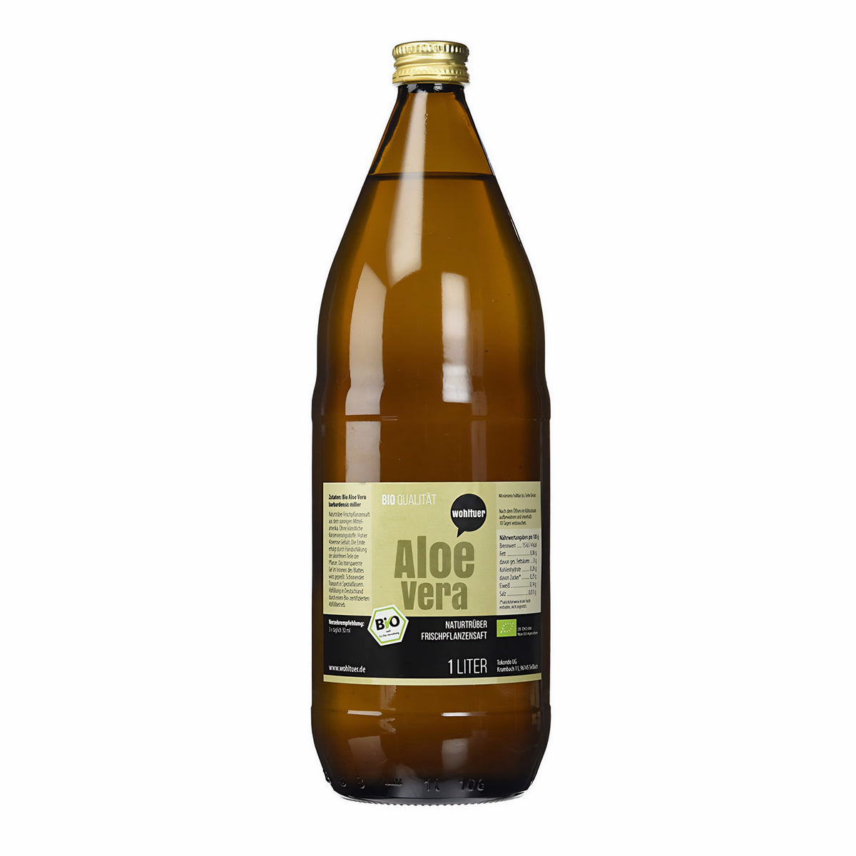 Wohltuer Aloe Vera Frischpflanzensaft naturtrüb - 1000ml — Abbildung 3