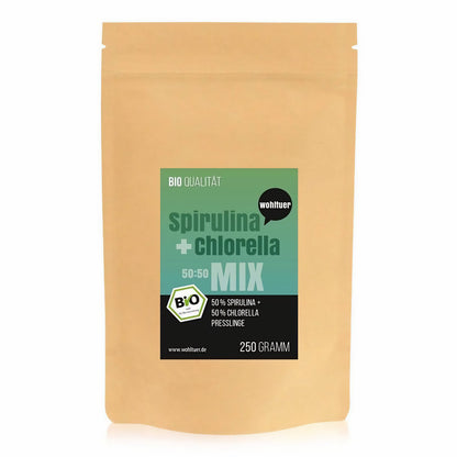 Wohltuer Spirulina + Chlorella Bio Algen Mix Tabletten - 250g — Abbildung 2