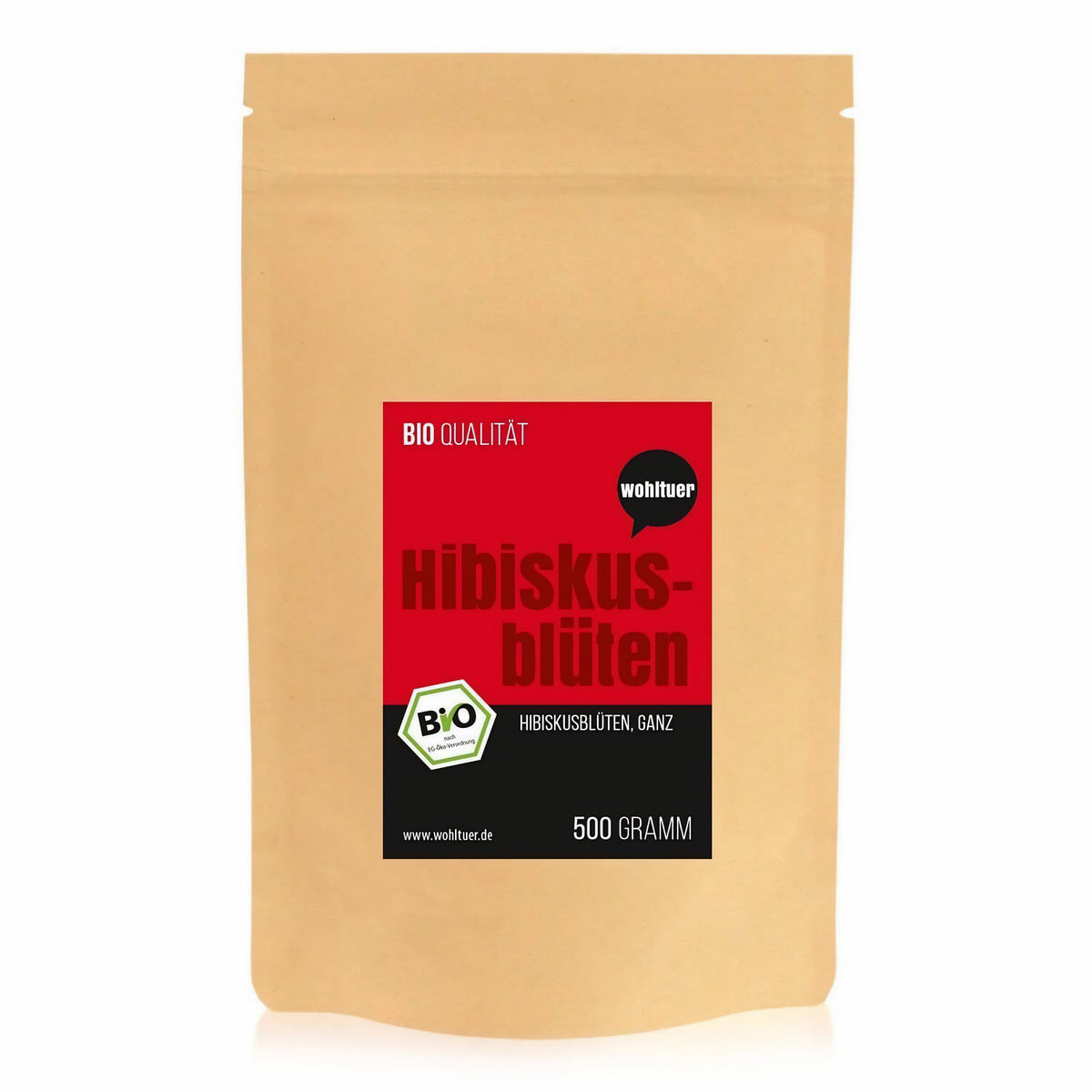Wohltuer Bio Hibiskusblüten - 500g — Abbildung 3