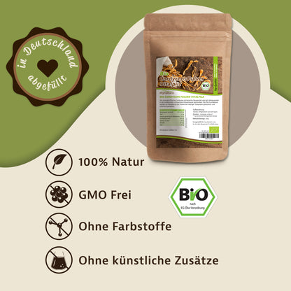 Mynatura Bio Cordyceps Pilzpulver – 200g — Abbildung 2
