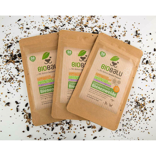 Biobalu Bienenweide Saatgutmischung Natur - 50g