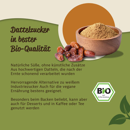 Mynatura Bio Dattelzucker – ab 1000g - fit and life shop