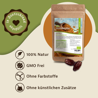 Mynatura Bio Dattelzucker – ab 1000g - fit and life shop