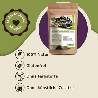 Mynatura Getrocknete Pflaumen in Premiumqualität – ab 1000g - fit and life shop