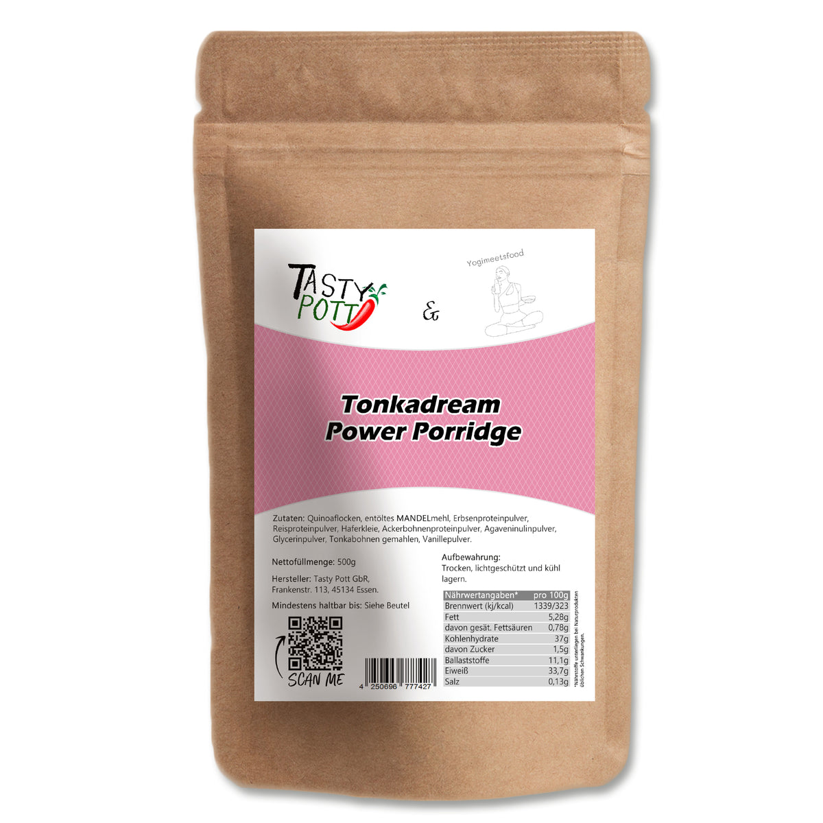 Tasty Pott Tonkadream Power Porridge - 500g