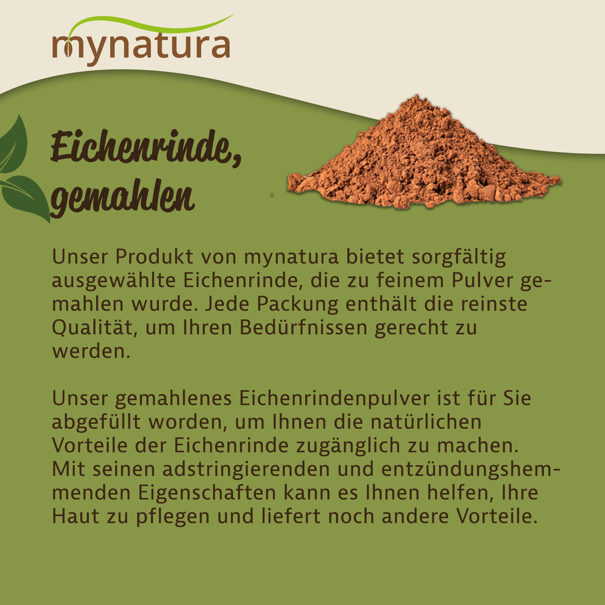 Mynatura Eichenrinde gemahlen – in verschiedenen Größen — Abbildung 3