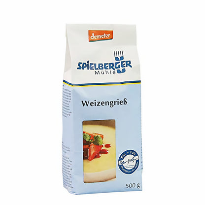 Spielberger Weichweizengrieß (500 g) - Bio - fit and life shop