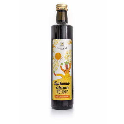 Sonnentor Bio Kurkuma-Zitronen Sirup (ab 500ml) - fit and life shop
