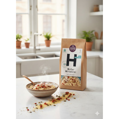Antersdorfer - Die Bio-Mühle Bio Süßer Hirsebrei (6x150g) - fit and life shop