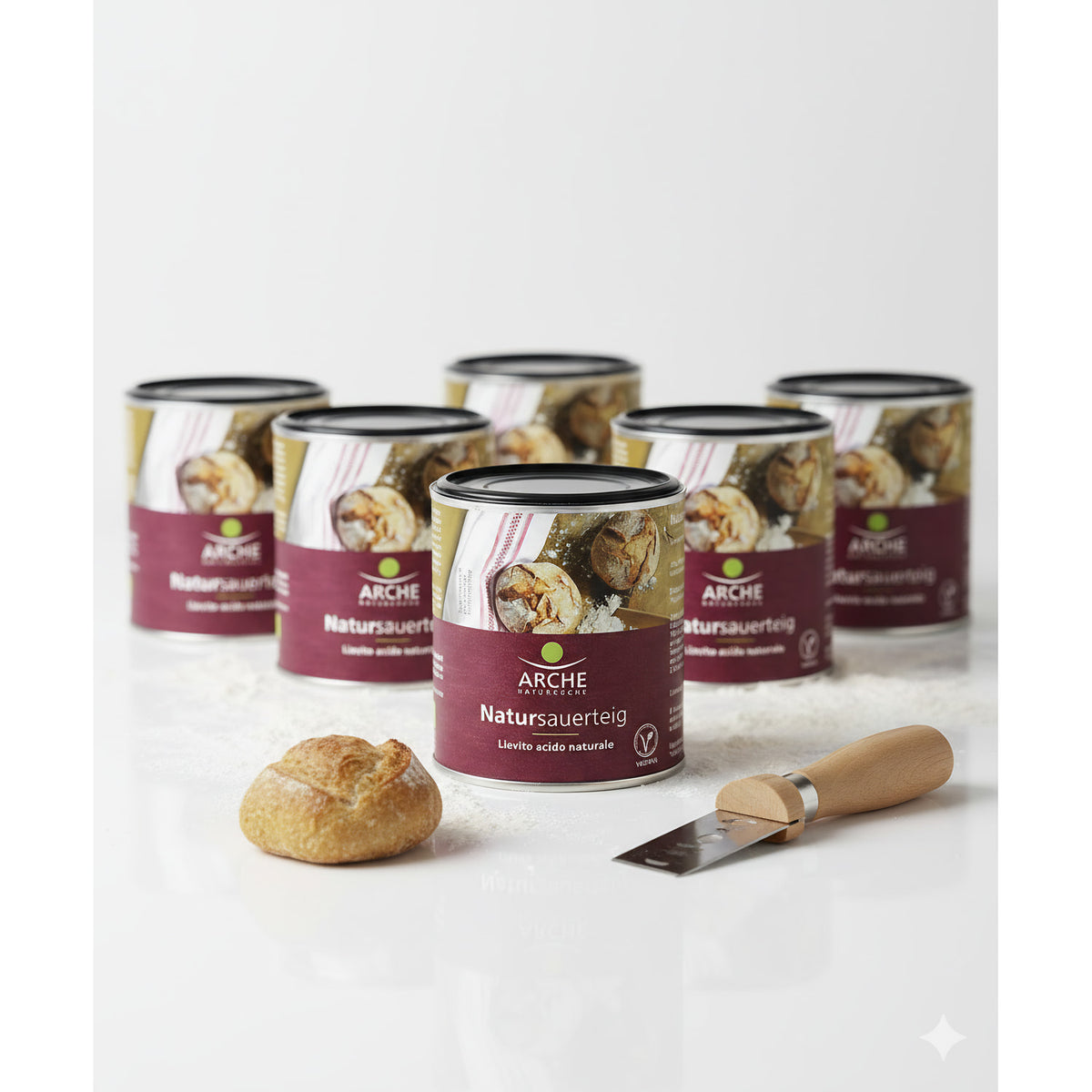 Arche Natursauerteig Bio Backzutat (3x125g) - fit and life shop
