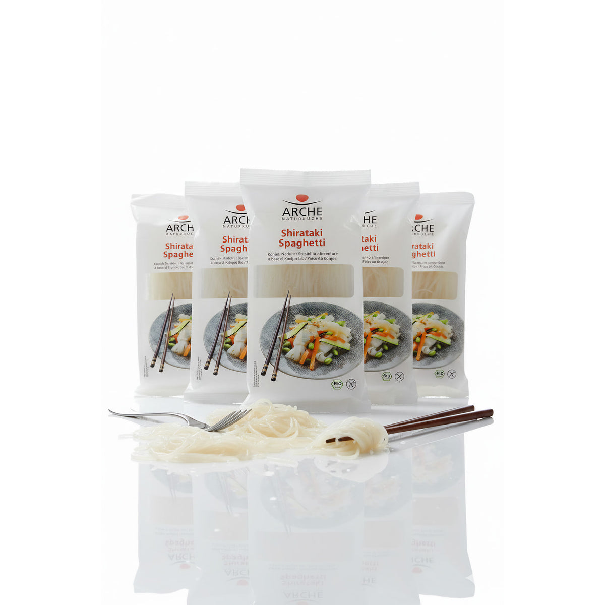 Arche Shirataki Konjak Nudeln (6x150g) - fit and life shop