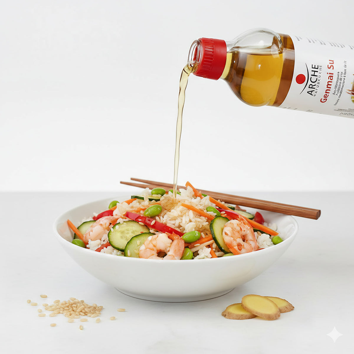 Arche Naturküche Bio Reisessig, Vinaigre de riz (250ml) - fit and life shop