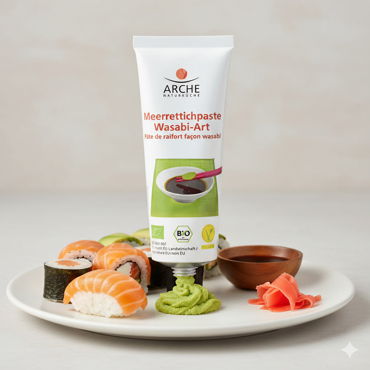 Arche Meerrettichpaste Wasabi-Art (50 g) - Bio - fit and life shop