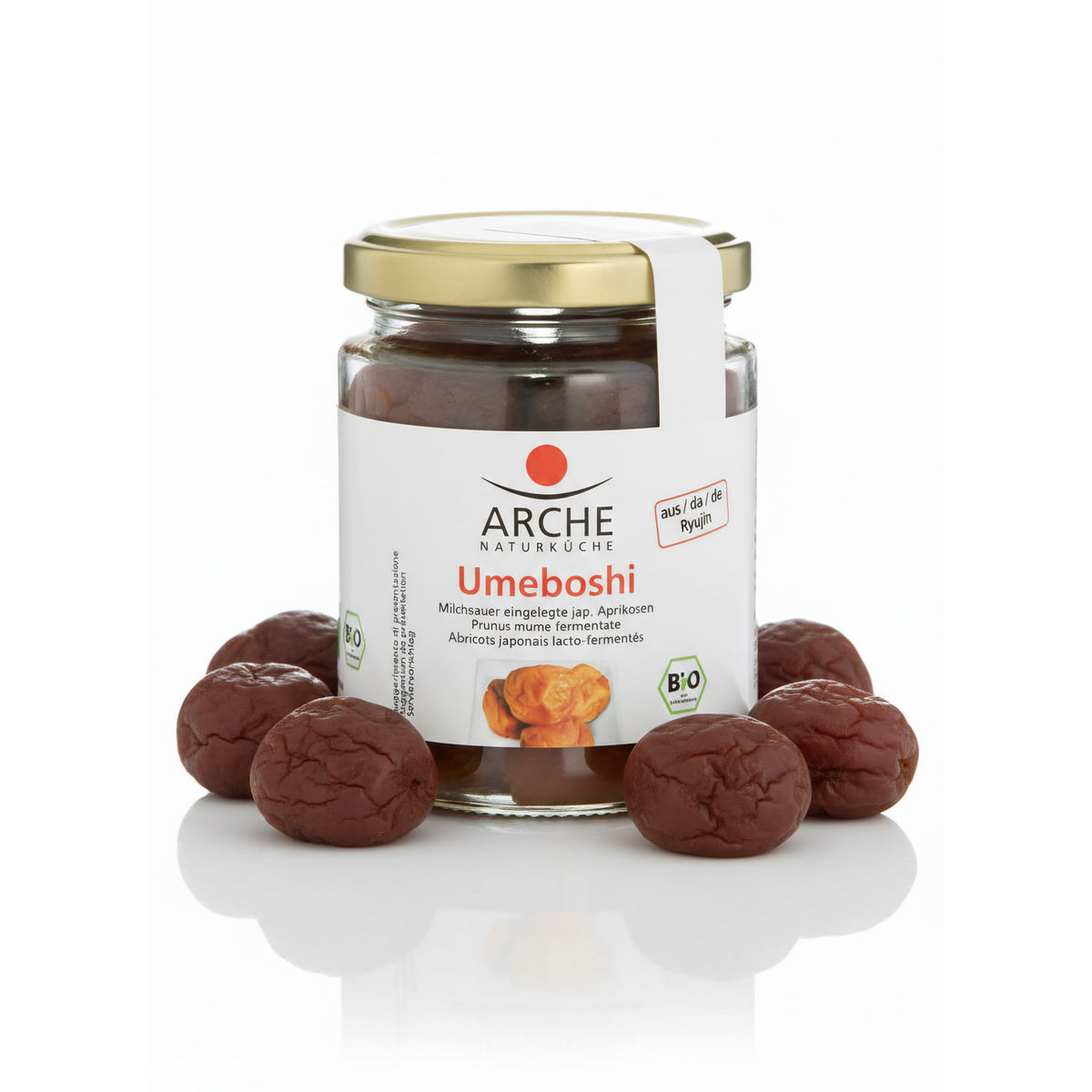 Arche Ryujin Umeboshi Aprikosen, 125 g - fit and life shop