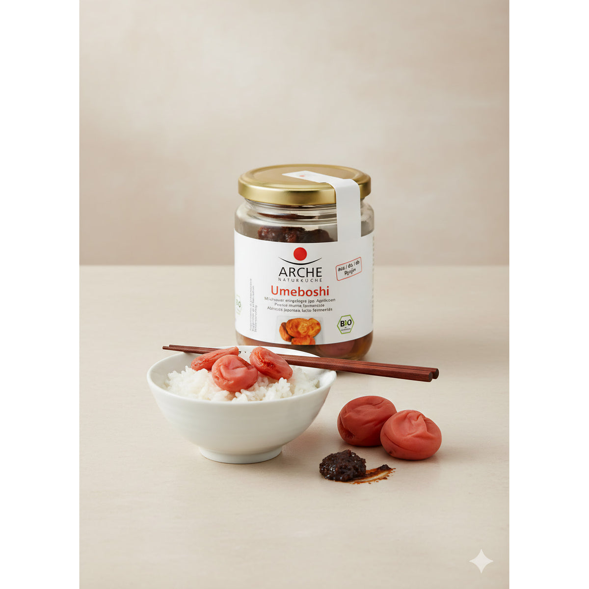 Arche Ryujin Umeboshi Aprikosen, 125 g - fit and life shop