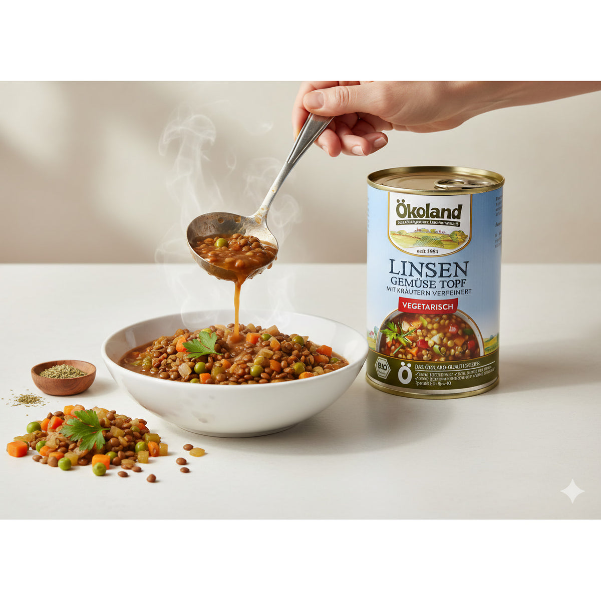 ÖKOLAND Linsensuppe (6 x 400 g) - fit and life shop