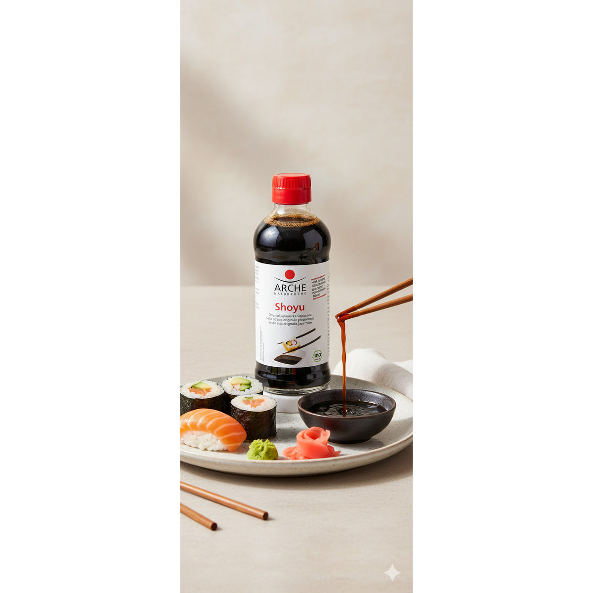 Arche - Original japanische Sojasauce Shoyu Bio - 250 ml - fit and life shop