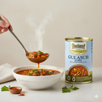 ÖKOLAND Gulaschsuppe,(6 x 400 g) - fit and life shop