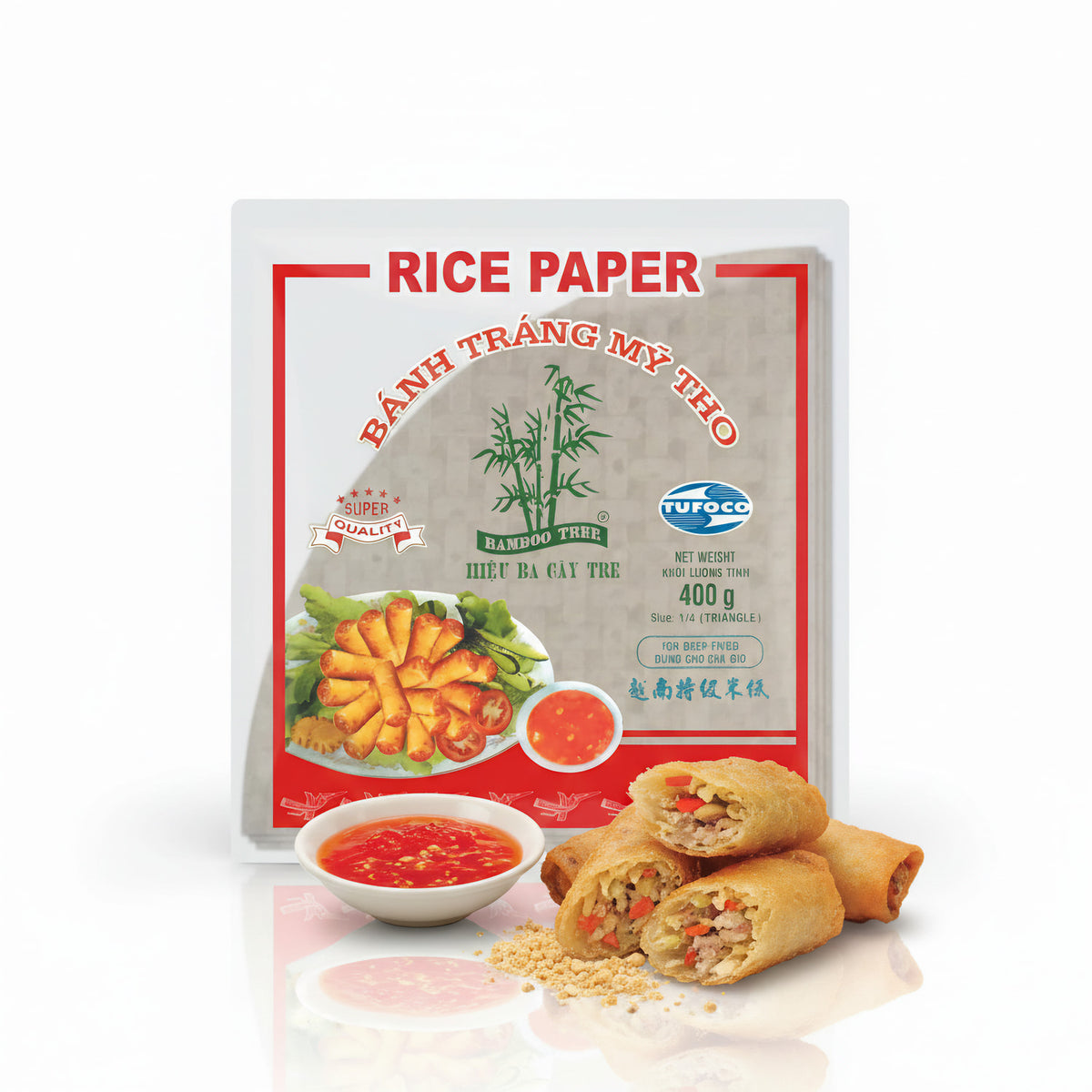 BAMBOO TREE - Reispapier Dreieck (400G) - fit and life shop