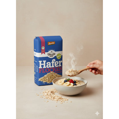 Bauckhof Bio Haferflocken Kleinblatt Demeter (ab 1000g) - fit and life shop